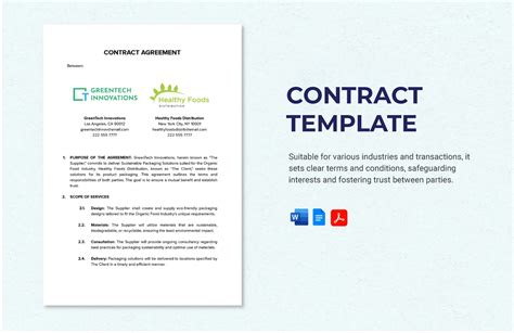 Enmodeling Contract Template