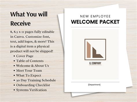 Ennew Employee Packet Template
