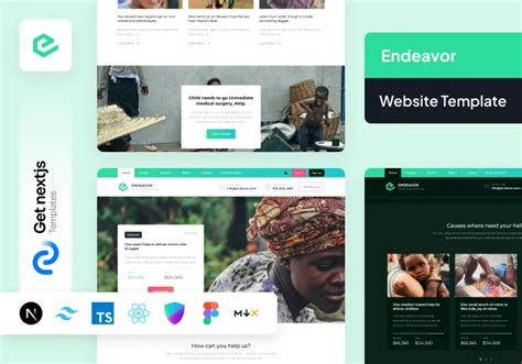 Ennext Js Website Template