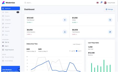 Ennextjs Dashboard Template