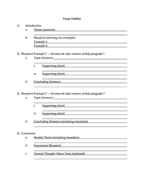 Ennotes Outline Template