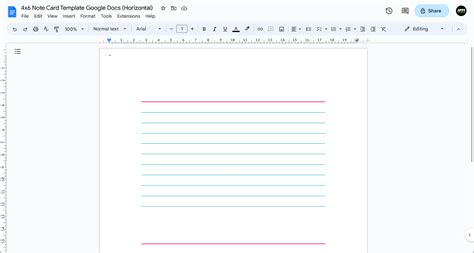 Ennotes Template Google Docs