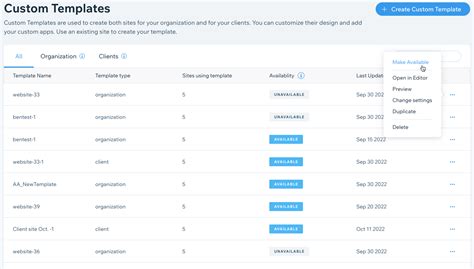 Ennotion Custom Templates