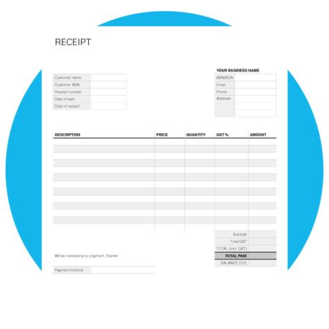 Ennotion Receipt Template