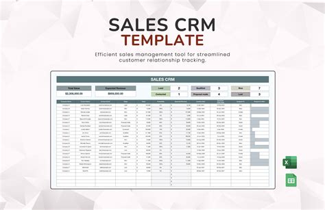Ennotion Sales Crm Template