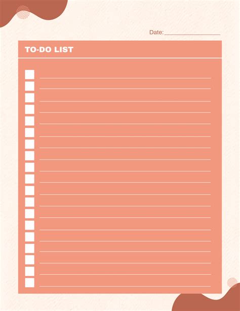 Ennotion To Do List Template Aesthetic Free
