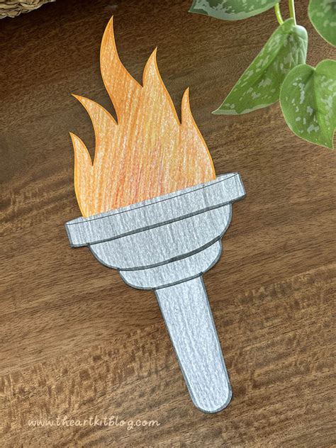 Enolympic Torch Template