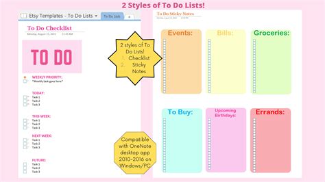Enone Note To Do List Template