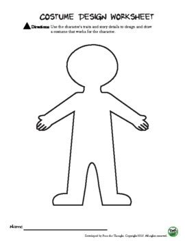 Enoperation Costume Template