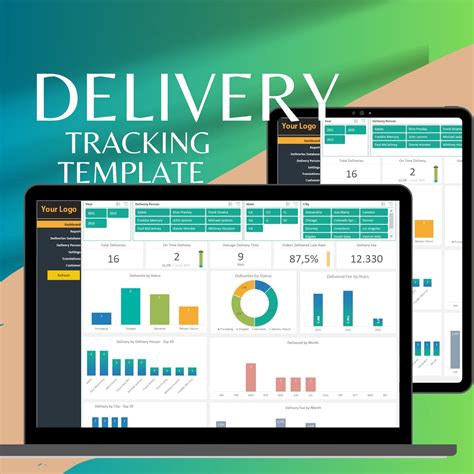 Enorder Delivery Tracking Template Excel