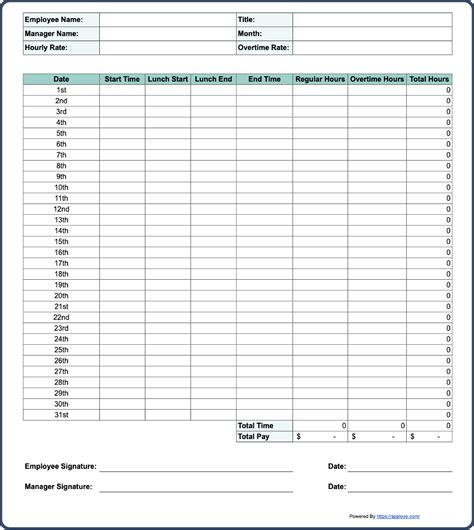 Enorder Sheet Template