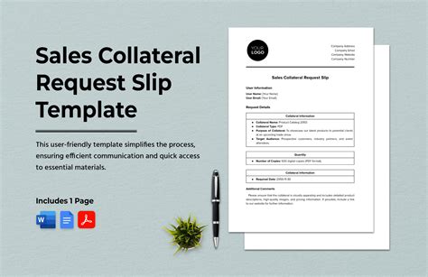 Enorder Slip Template