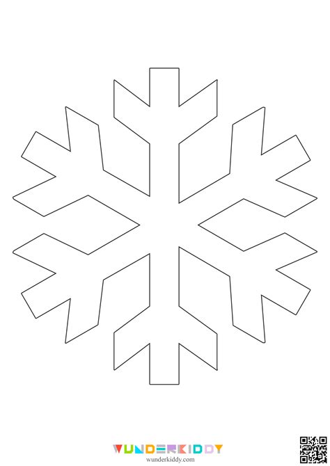 Enoutline Snowflake Template