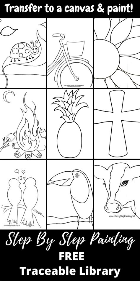 Enpaint And Sip Canvas Templates