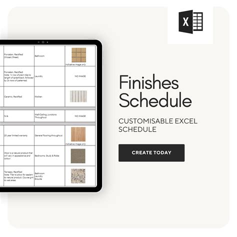 Enpanel Schedule Template