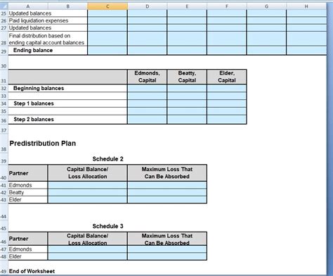 Enpartner Basis Worksheet Template Excel