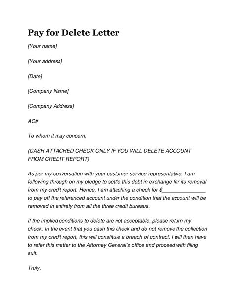 Enpay For Delete Template