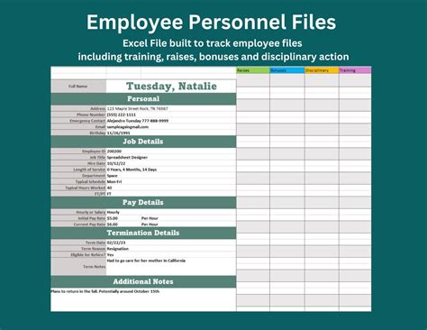 Enpersonnel File Checklist Template Excel