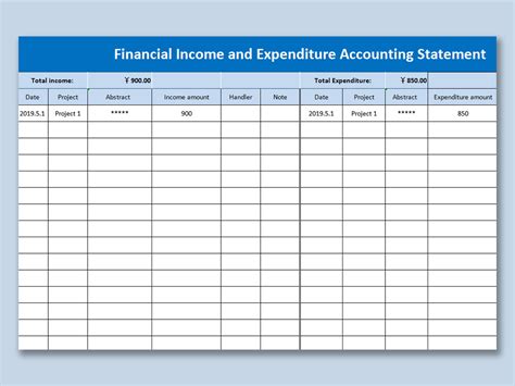 Enpfs Template Excel