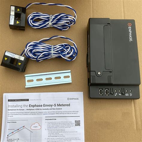 Enphase IQ Gateway Metered with 2x CTs for Communication and survei...
