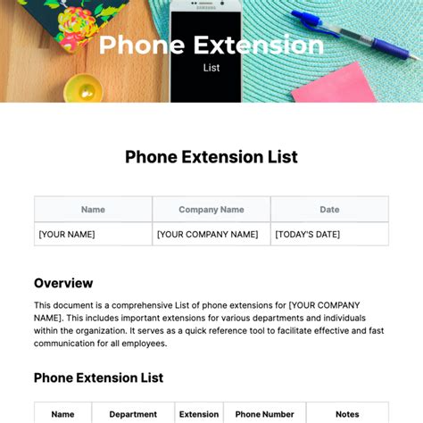 Enphone Extension Template