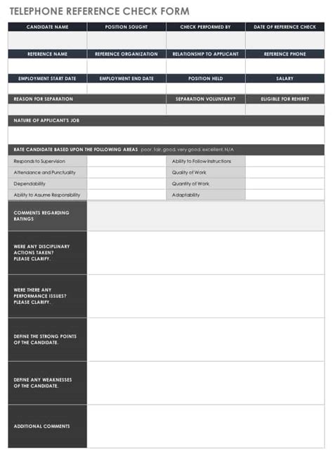 Enphone Reference Check Template