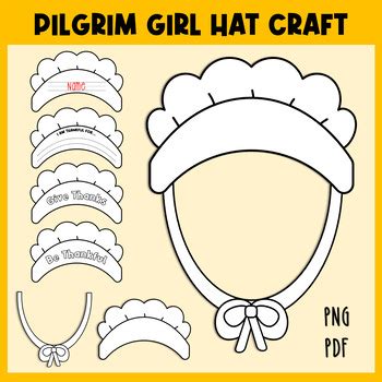 Enpilgrim Bonnet Template Printable