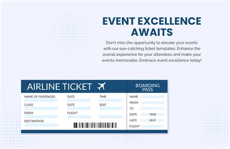 Enplane Ticket Template