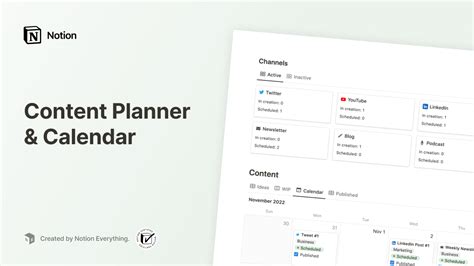 Enplanner Notion Template