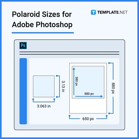 Enpolaroid Size Template