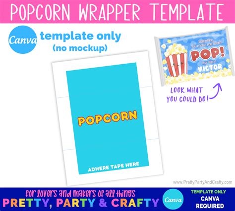 Enpopcorn Wrapper Template