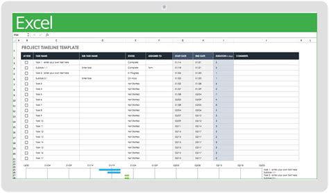 Enportfolio Excel Template
