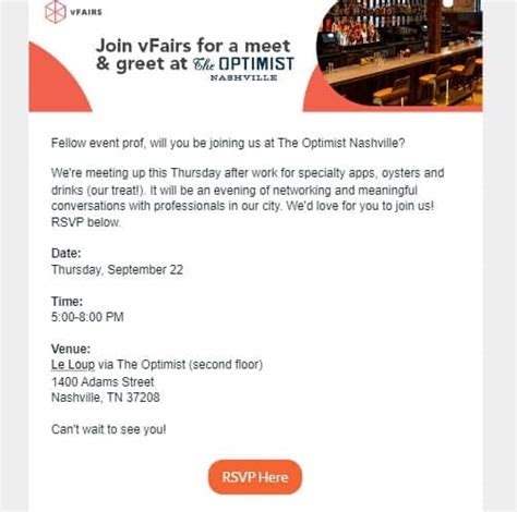 Enpost Event Email Template