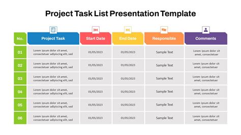 Enpowerpoint List Template