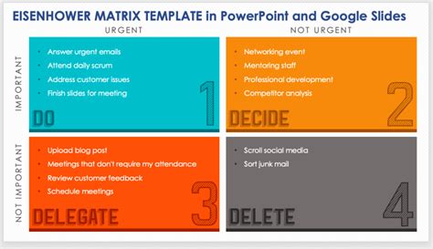 Enpowerpoint Matrix Template