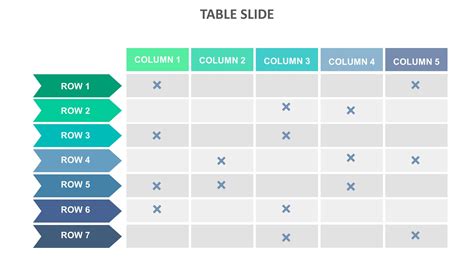 Enpowerpoint Table Templates