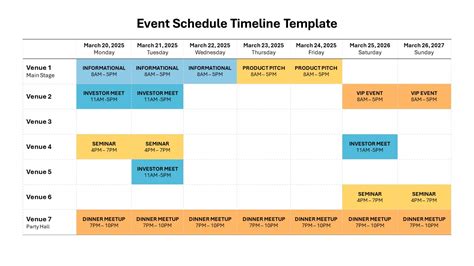 Enpreaching Schedule Template