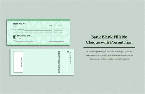 Enpresentation Check Template Free