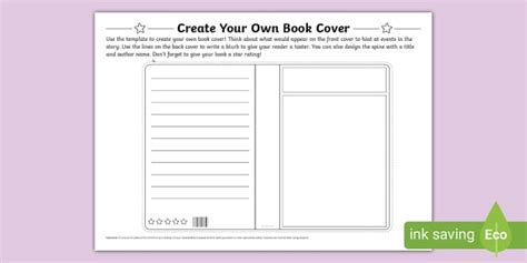 Enprintable Book Template