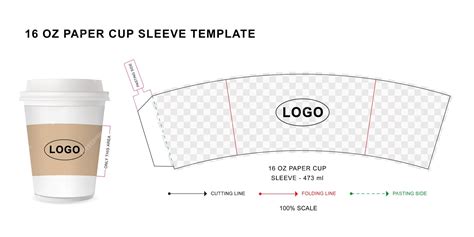 Enprintable Coffee Cup Template