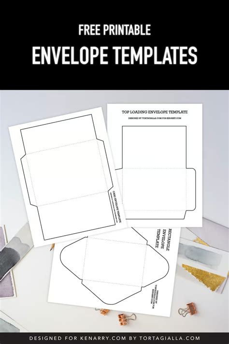 Enprintable Envelopes Templates