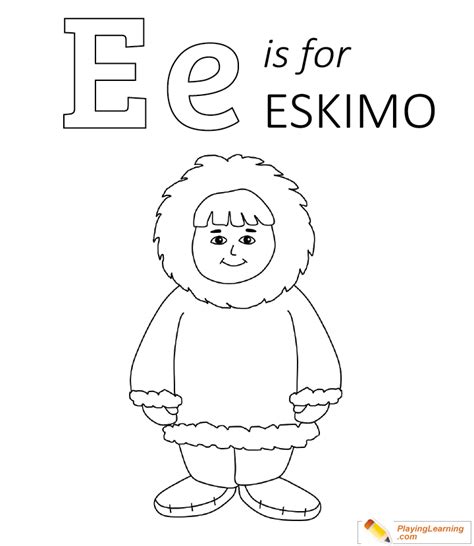 Enprintable Eskimo Template