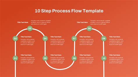 Enprocess Flow Powerpoint Template Free