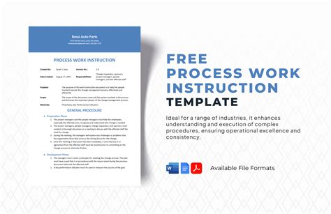 Enprocess Instruction Template