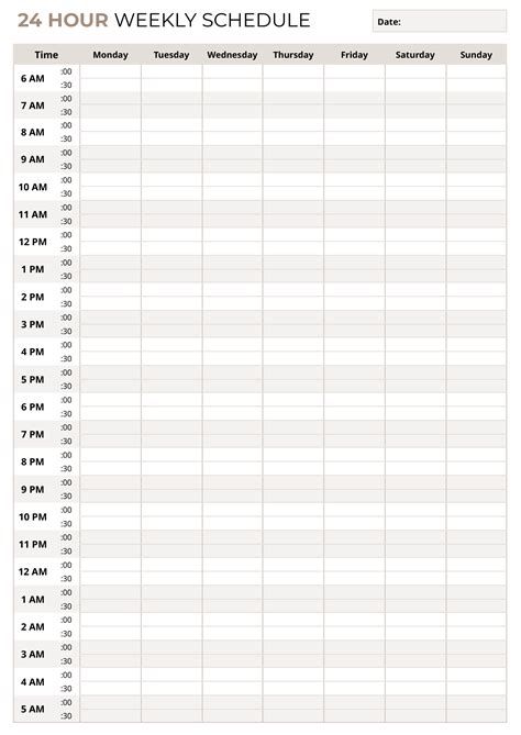 Enproduction Schedule Template
