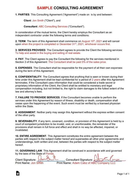 Enprogram Agreement Template