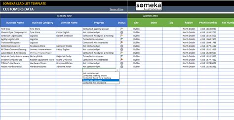 Enprogress Monitoring Template Excel
