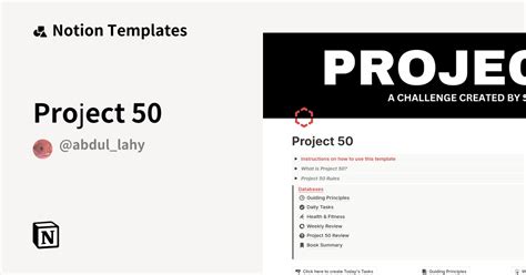 Enproject 50 Template