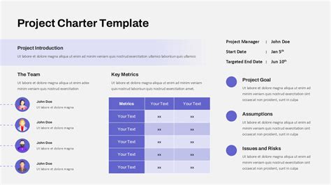 Enproject Charter Presentation Template