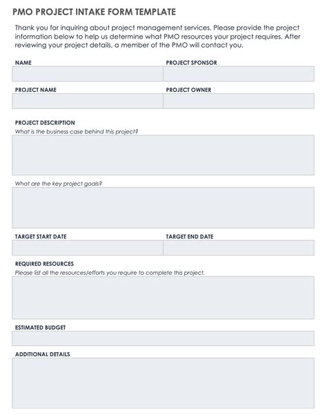 Enproject Form Template